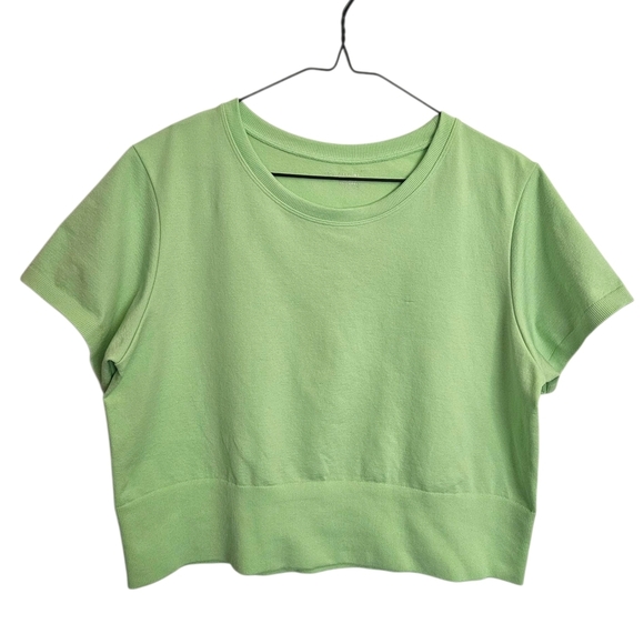 Offline by Aerie Green Sidewalk Seamless T-shirt Size XXL - Picture 2 of 9